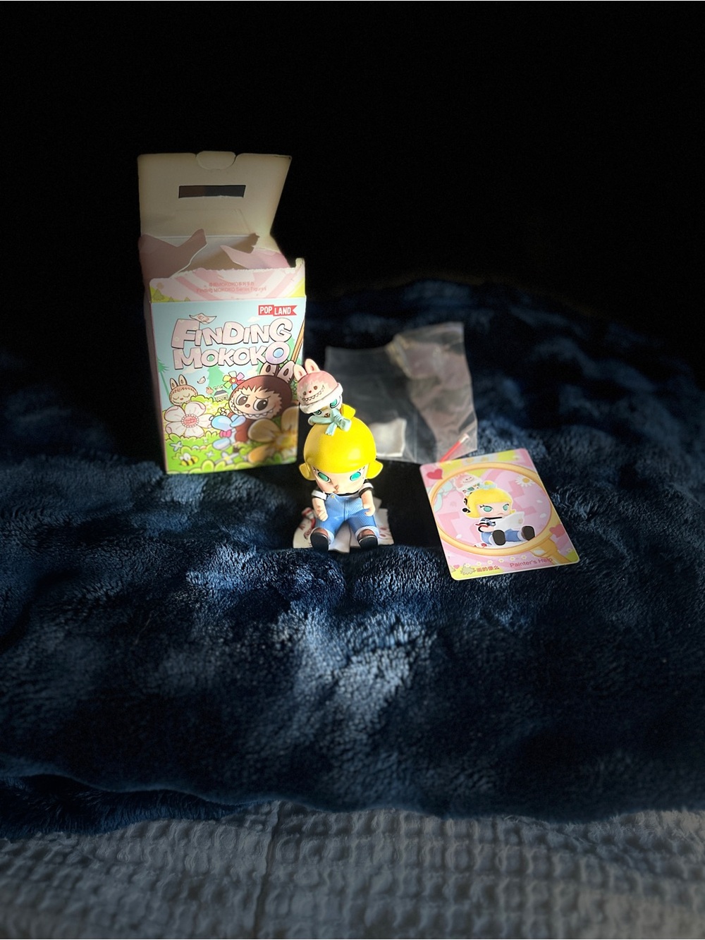 Finding Mokoko Figure Collectible Toy *Painters Help*
